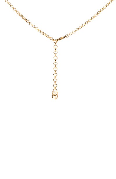 Колье DOLCE & GABBANA золотого цвета по цене 72950 руб., арт. WNQ6C2 W1111, фото 4 Колье DOLCE & GABBANA, арт. WNQ6C2 W1111, фото 4