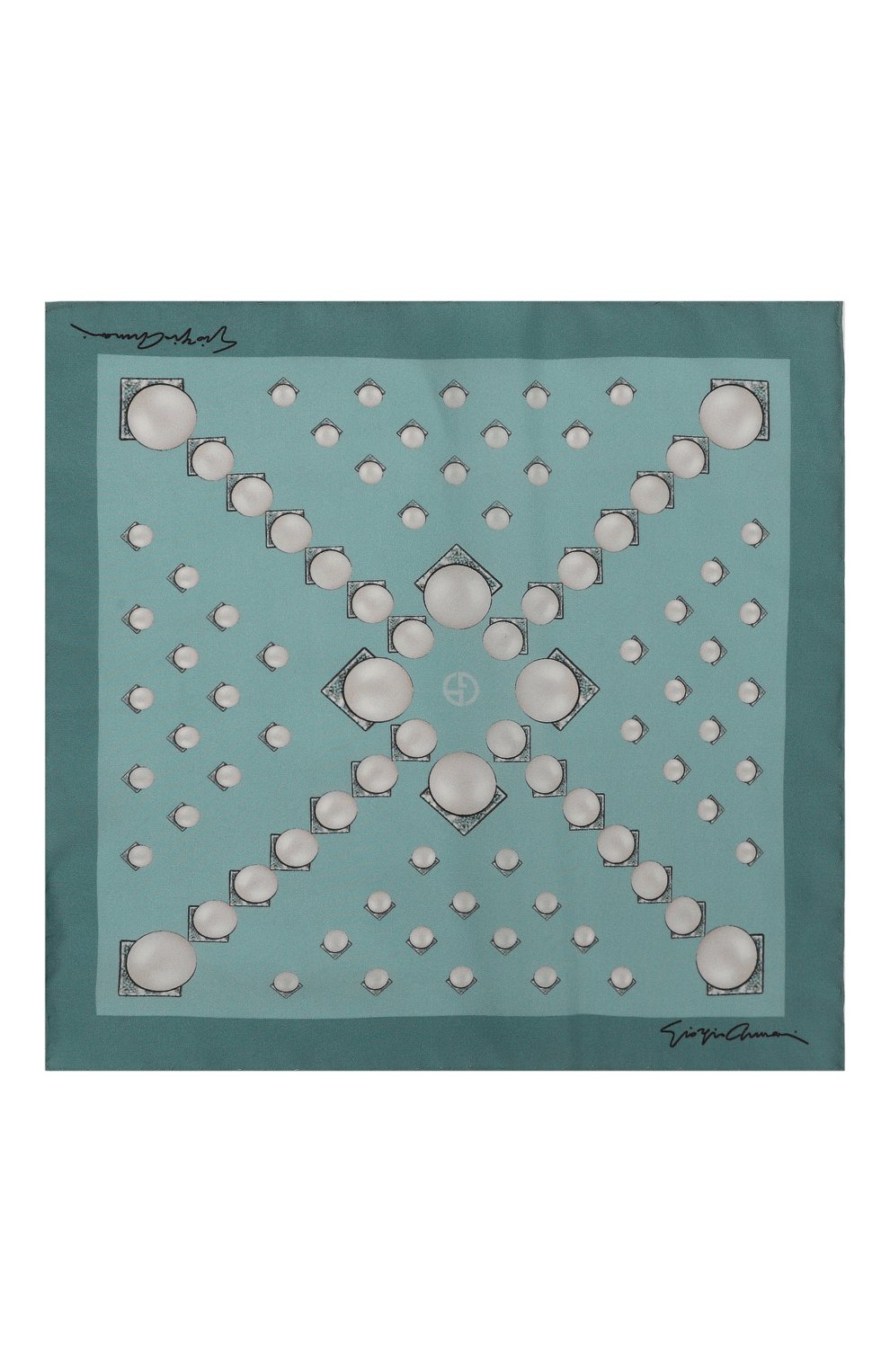 Шелковый платок GIORGIO ARMANI, арт. 795319/4R152, фото 3