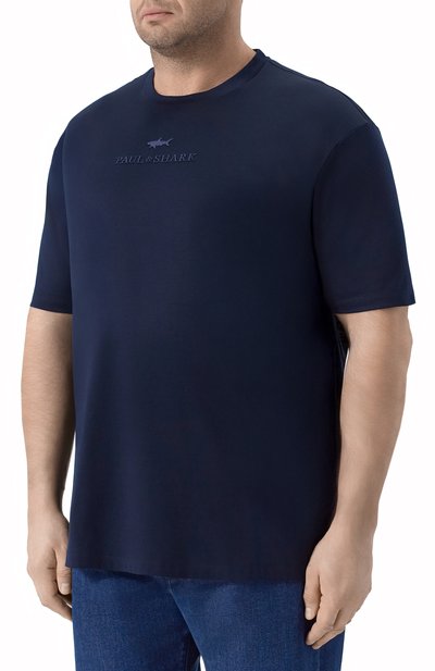 Хлопковая футболка PAUL&SHARK, арт. 26411026, фото 3