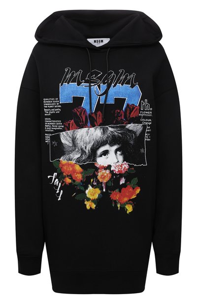 Женский хлопковое худи MSGM, арт. 3141MDM109 217799