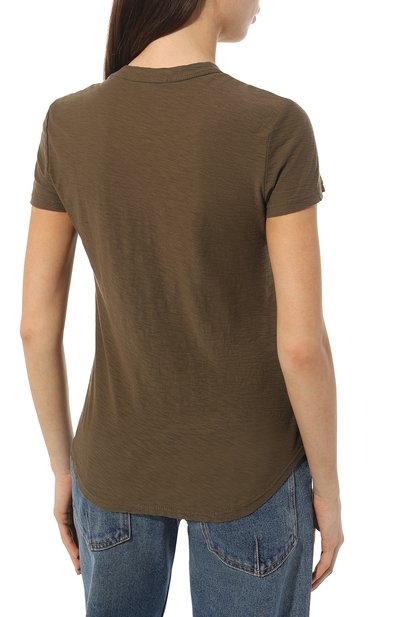 Хлопковая футболка JAMES PERSE, арт. WUA3037/OWHP, фото 4