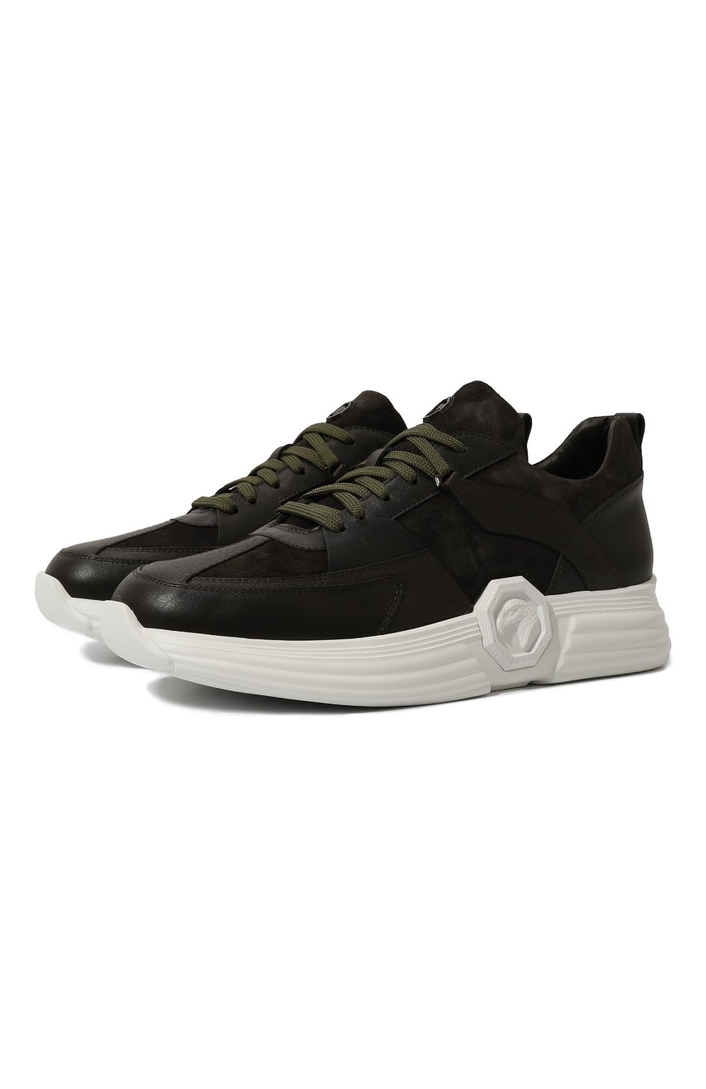 Кожаные кроссовки STEFANO RICCI, арт. UZ27_G6556/WVSDP, фото 1