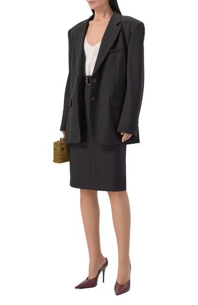 Кожаные туфли anok AMINA MUADDI, арт. AN0K MULE/SNAKE, фото 3