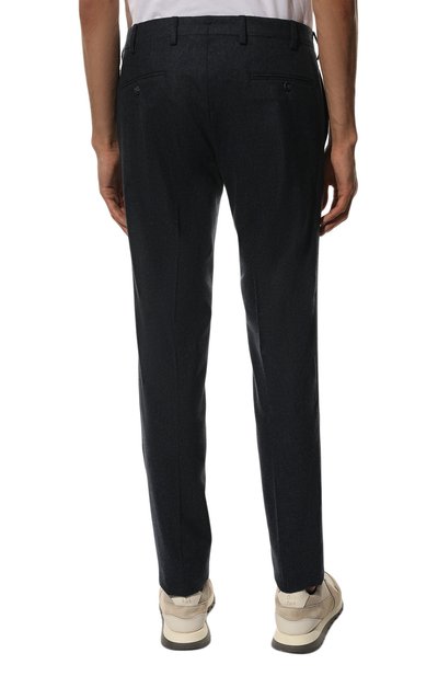 Брюки из шерсти и кашемира MARCO PESCAROLO, арт. SLIM80/ZIP/4629, фото 4