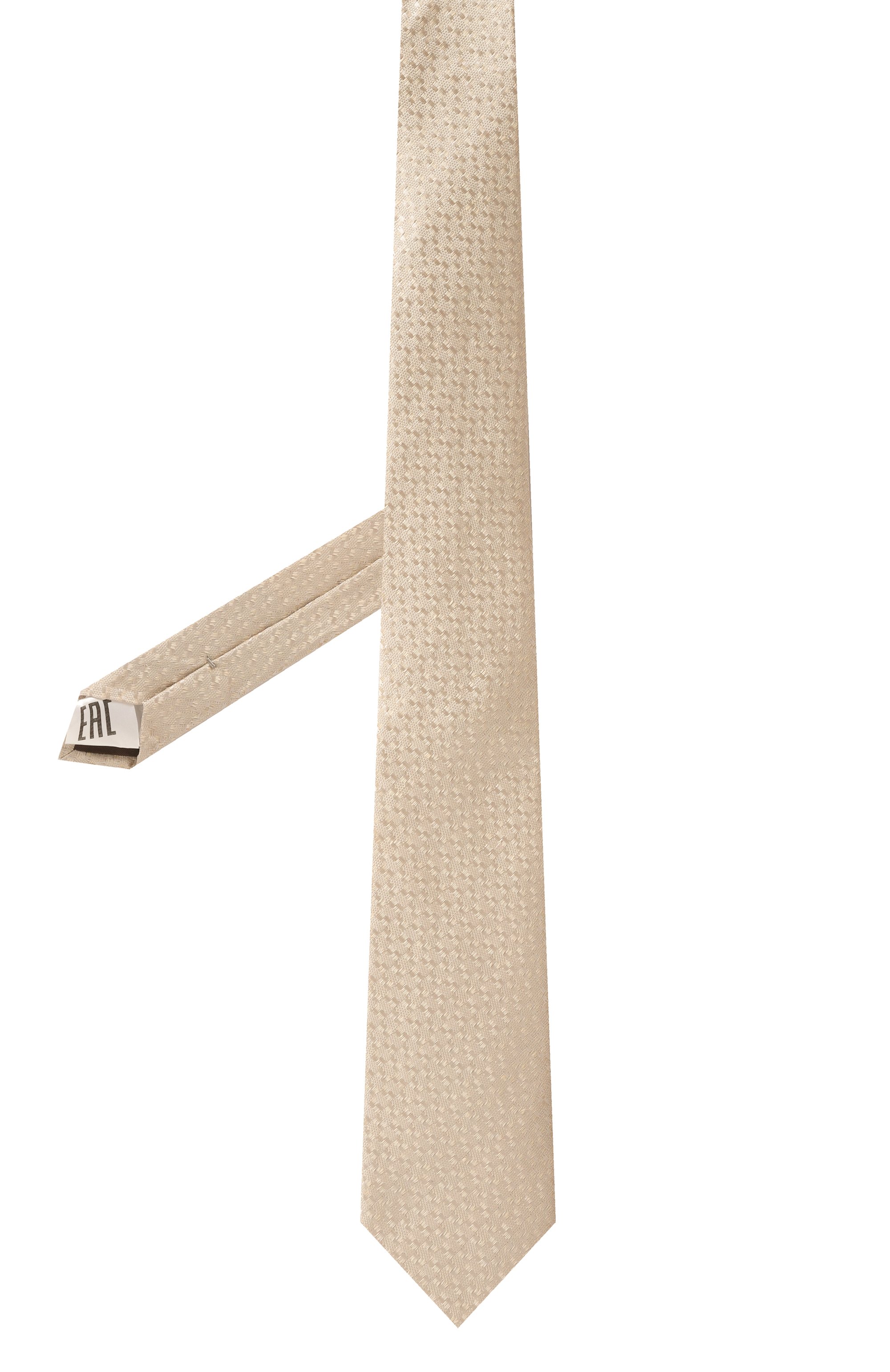 Галстук из шелка и льна CANALI, арт. 18/HJ04282, фото 3