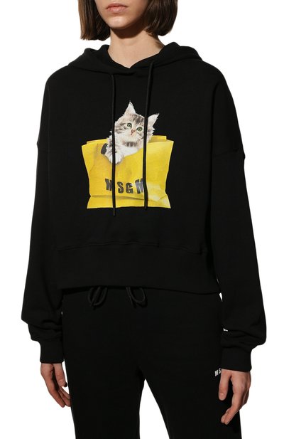 Хлопковое худи MSGM, арт. 3241MDM164 227299, фото 3