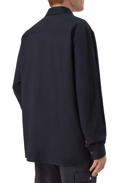 Шерстяная рубашка BRUNELLO CUCINELLI, арт. MY6660721, фото 4