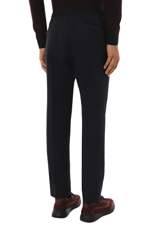 Шерстяные брюки Corneliani 944L25-9418111 Синий  944L25-9418111 Фото 4