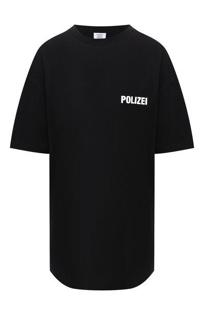 Женская хлопковая футболка VETEMENTS, арт. UAH21TR511 1600/W