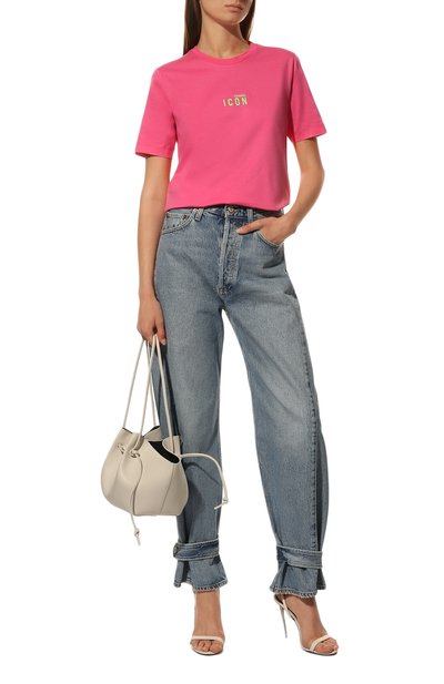 Хлопковая футболка DSQUARED2, арт. S80GC0009/S23009, фото 2