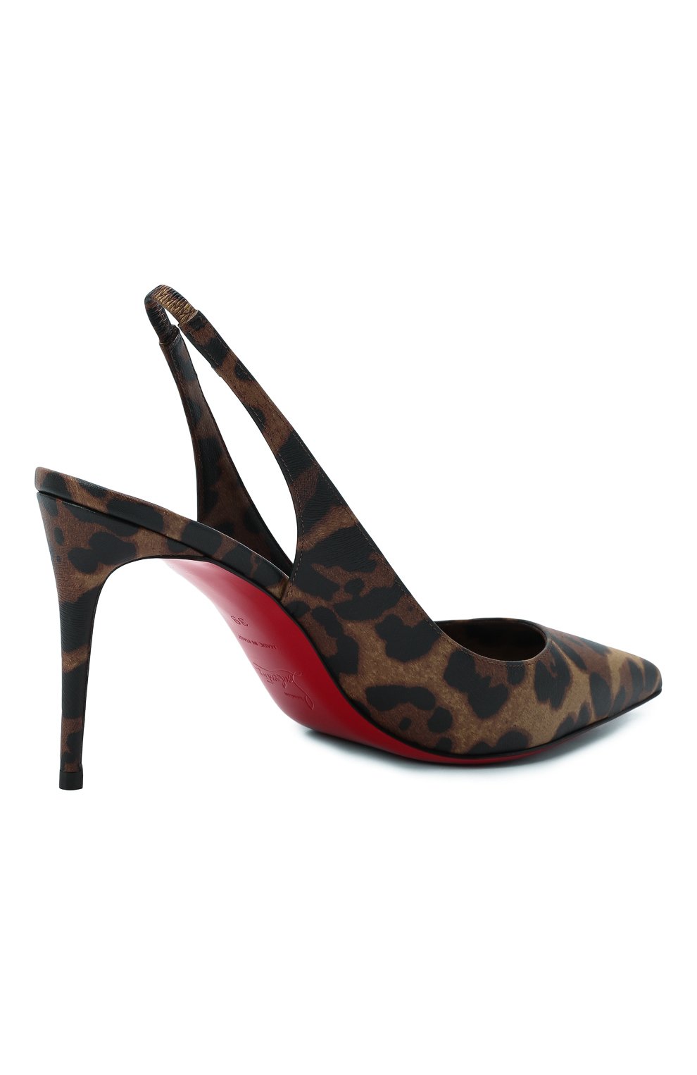 Кожаные туфли kate 85 CHRISTIAN LOUBOUTIN, арт. 1220015/KATE SLING 85, фото 5