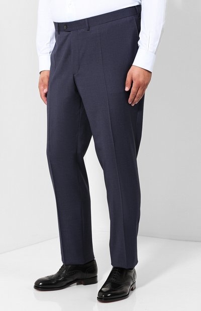 Шерстяной костюм с пиджаком на двух пуговицах EDUARD DRESSLER, арт. NR12/12022, фото 4