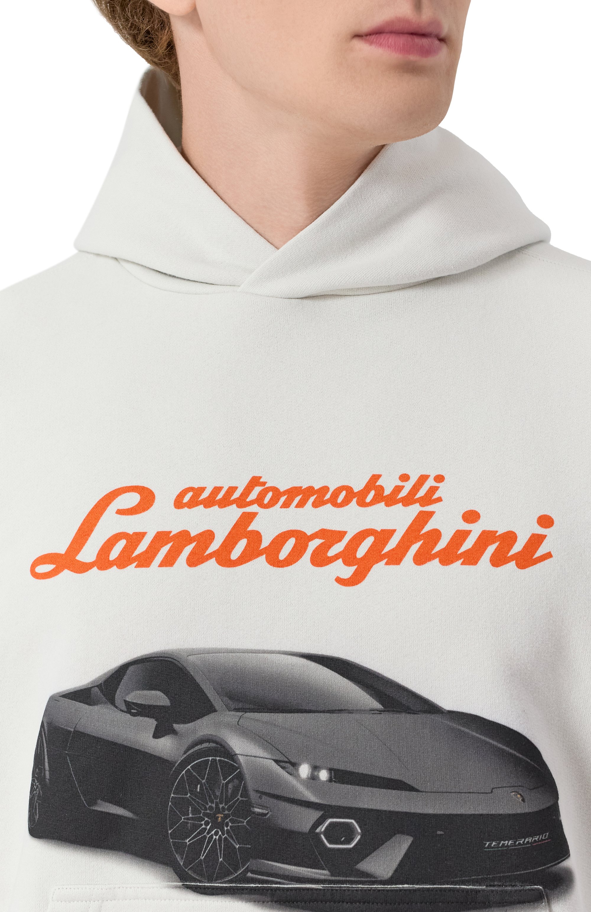 Хлопковое худи balenciaga x automobili lamborghini BALENCIAGA, арт. 767877/TSVT9, фото 5