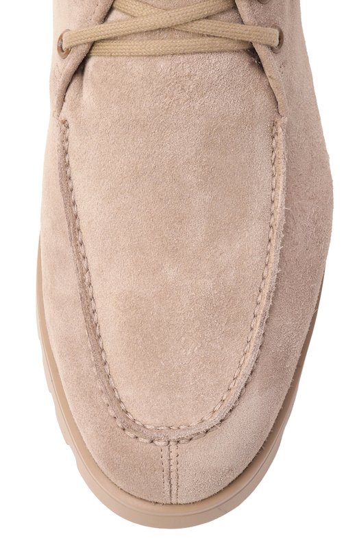 Замшевые ботинки Santoni WTDG71048TGRAPFR Бежевый  WTDG71048TGRAPFR Фото 6