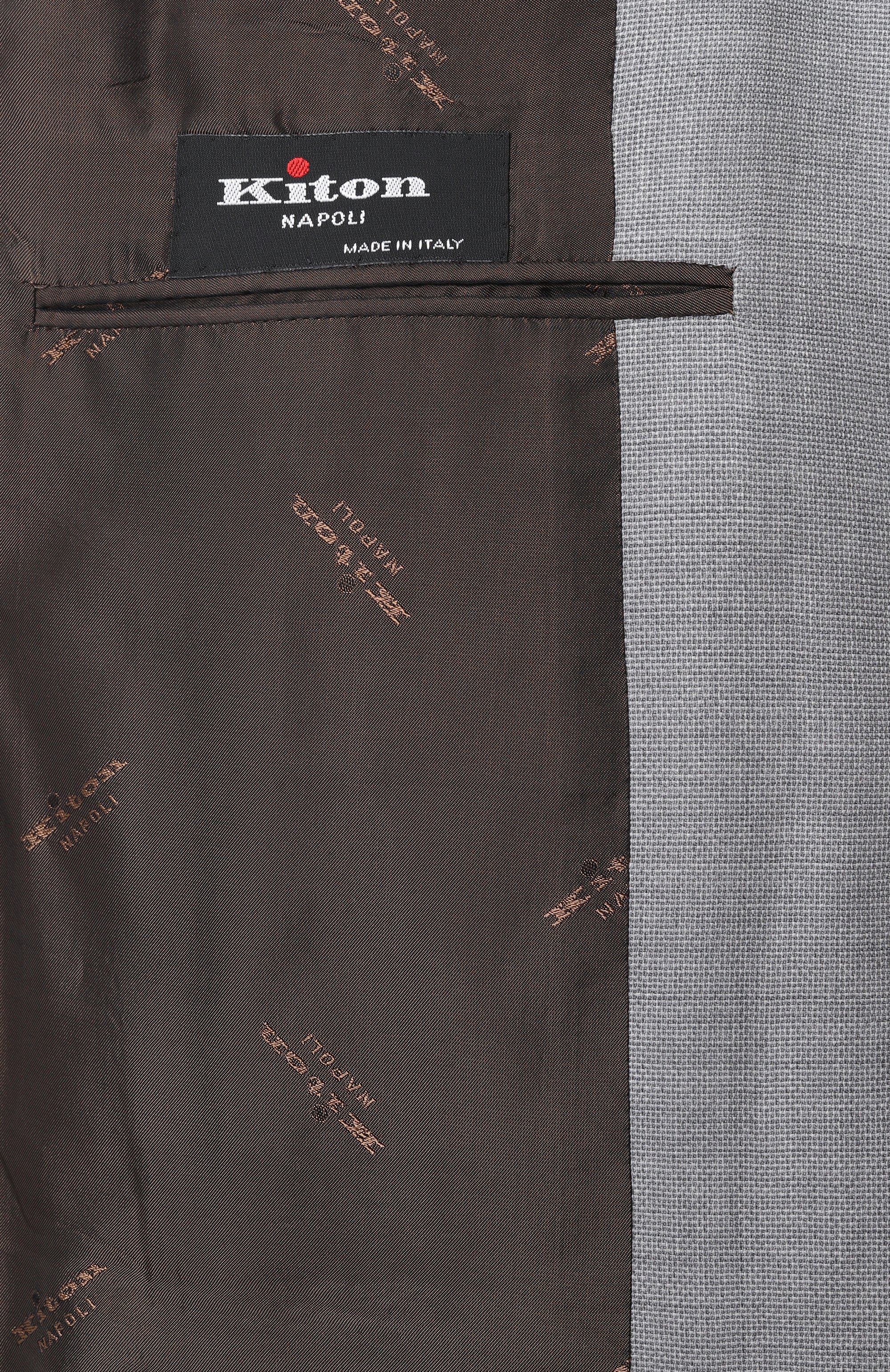 Шерстяной костюм KITON, арт. UA81K0602E08, фото 9