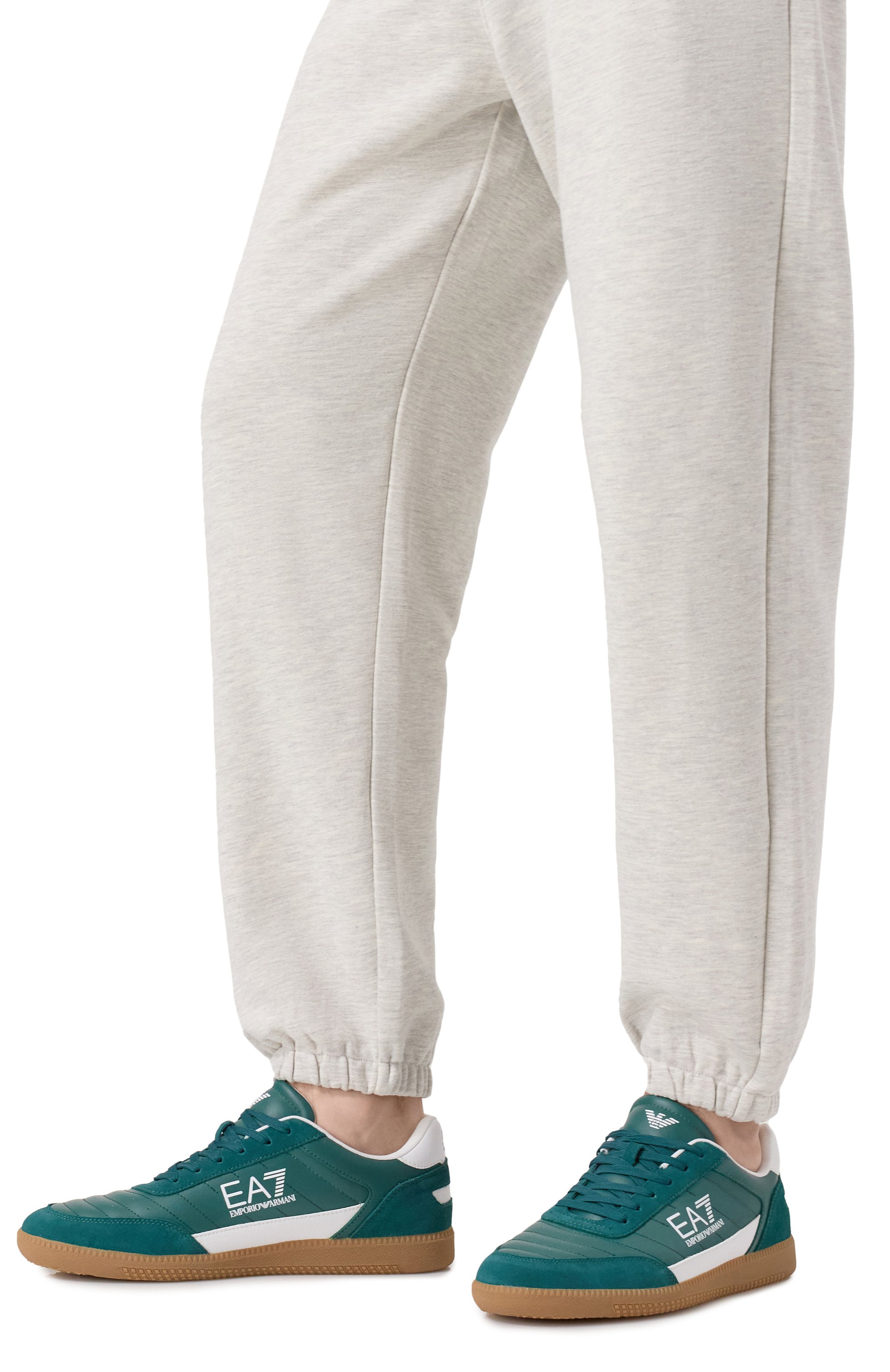 Кожаные кеды EA7, арт. 7X000406/AF19827, фото 3