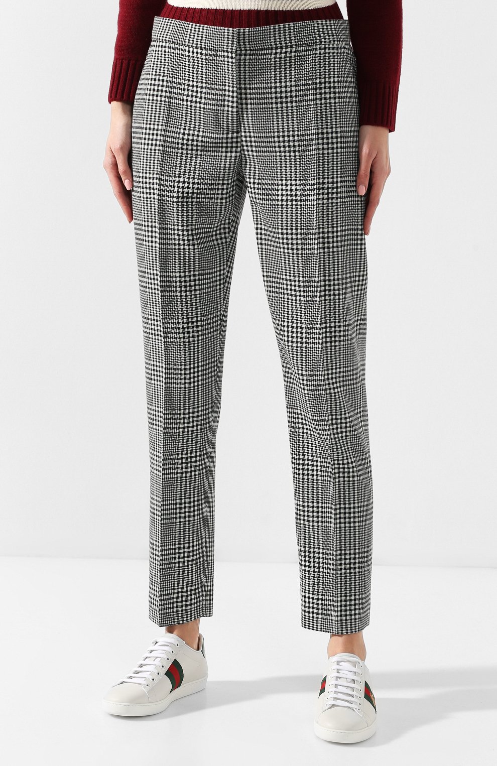 Шерстяные брюки BURBERRY, арт. 8008259, фото 3