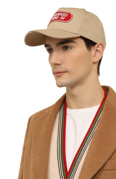 Хлопковая бейсболка DSQUARED2, арт. BCM0648 05C00001, фото 2