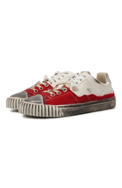 Комбинированные кеды evolution MAISON MARGIELA, арт. S58WS0234/P6231, фото 1