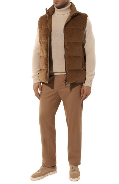 Пуховый жилет vanio-vh из вельвета MOORER, арт. INAV-VH, фото 2