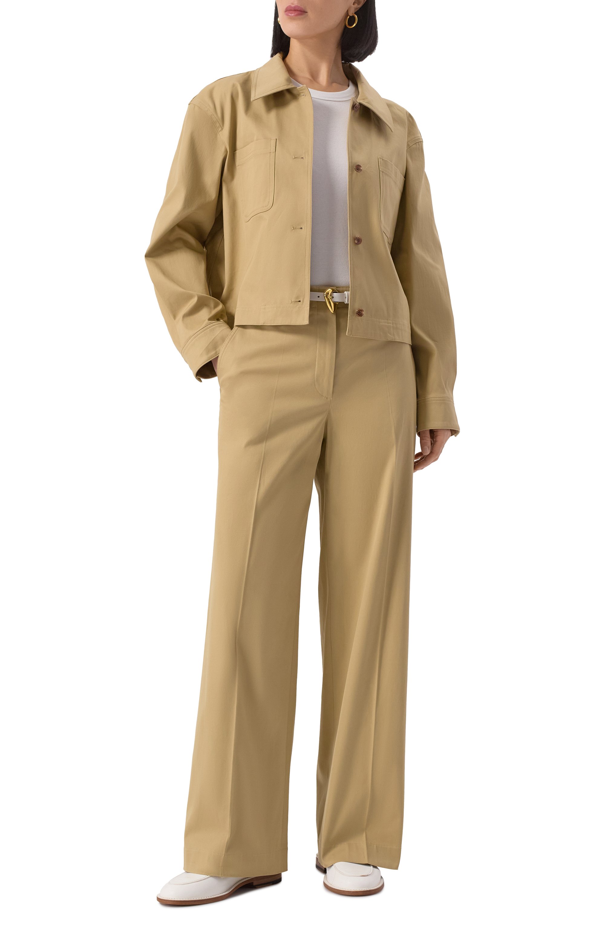 Хлопковые брюки THEORY, арт. P0204204, фото 2