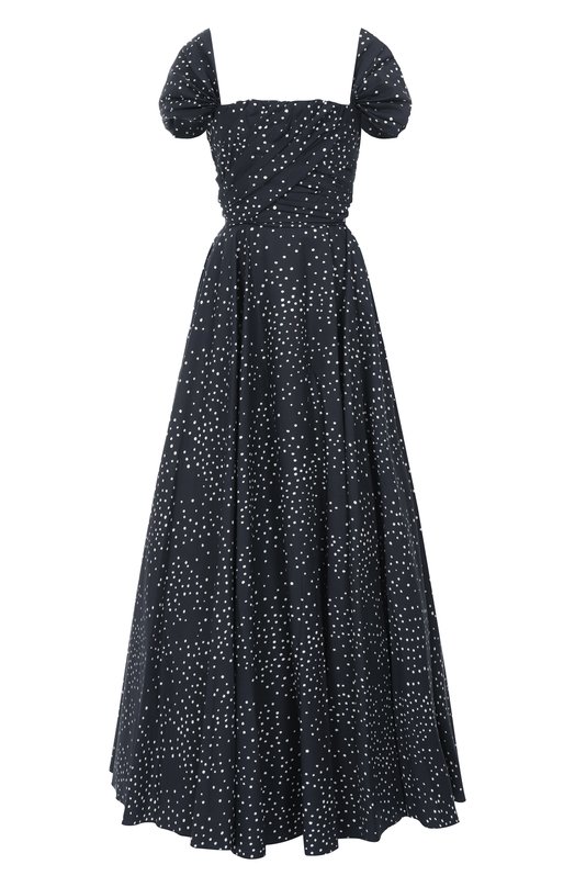 Хлопковое платье Giambattista Valli 25FWPVTE5144/55PRI Чёрный 25FWPVTE5144/55PRI