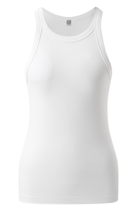 Хлопковая майка TOTEME 211-437-772 Белый 211-437-772