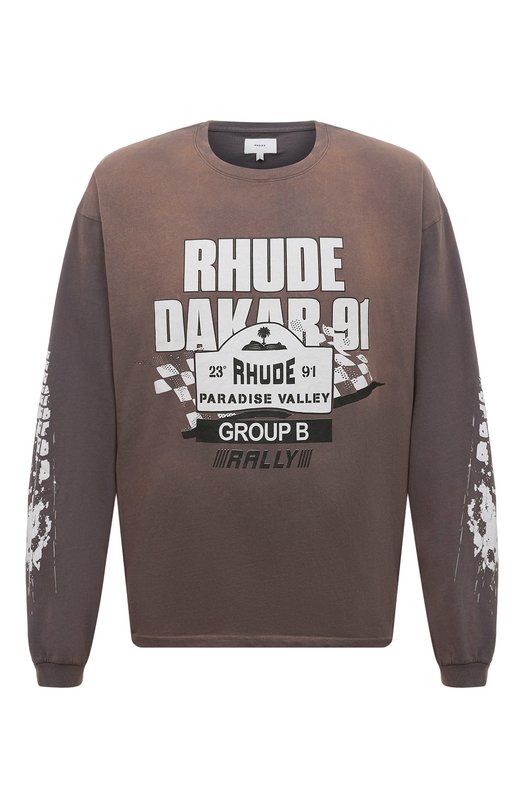 фото Хлопковый лонгслив rhude