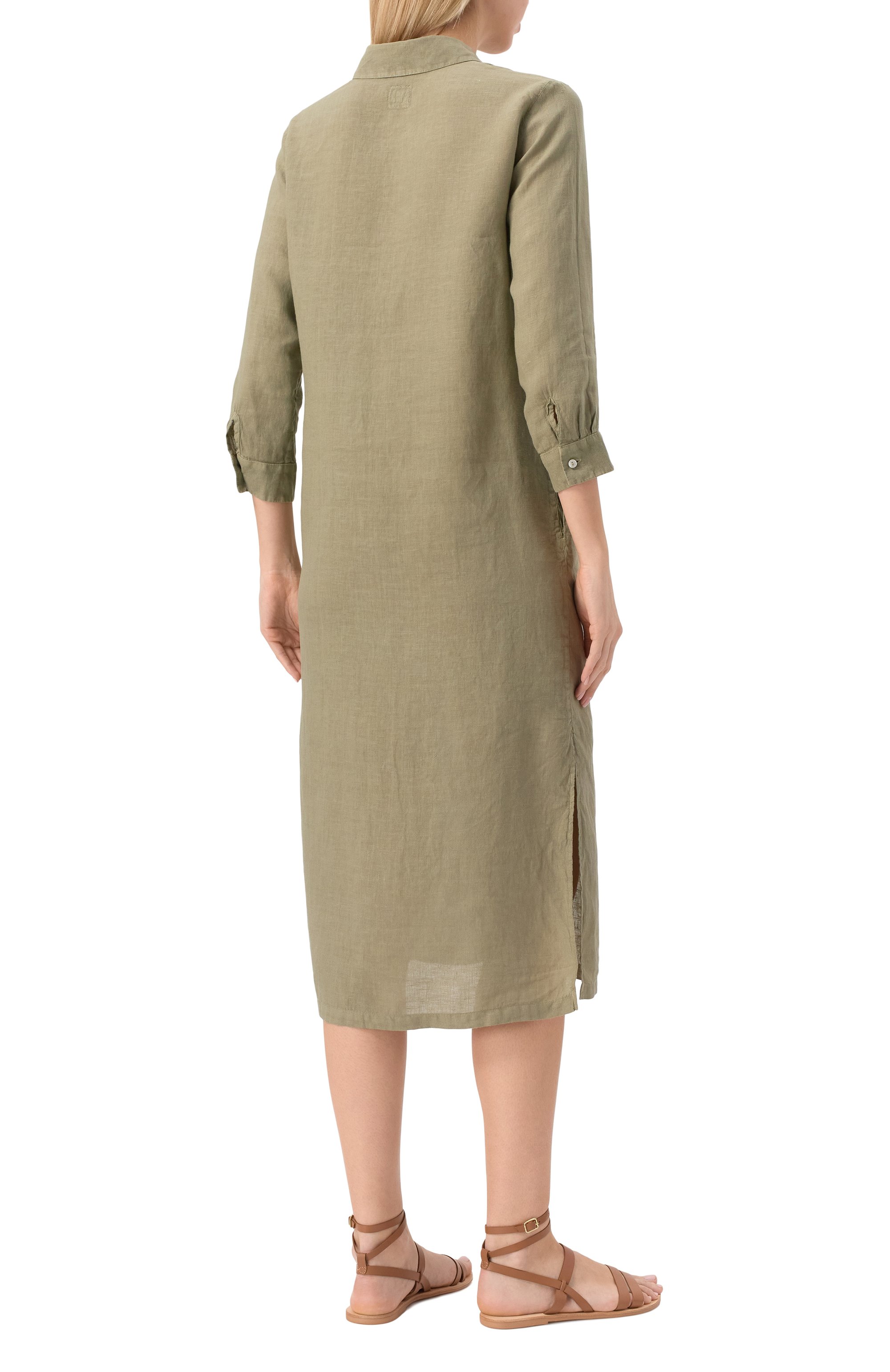 Льняное платье 120% LINO, арт. 32ALIW4759/000B317, фото 4