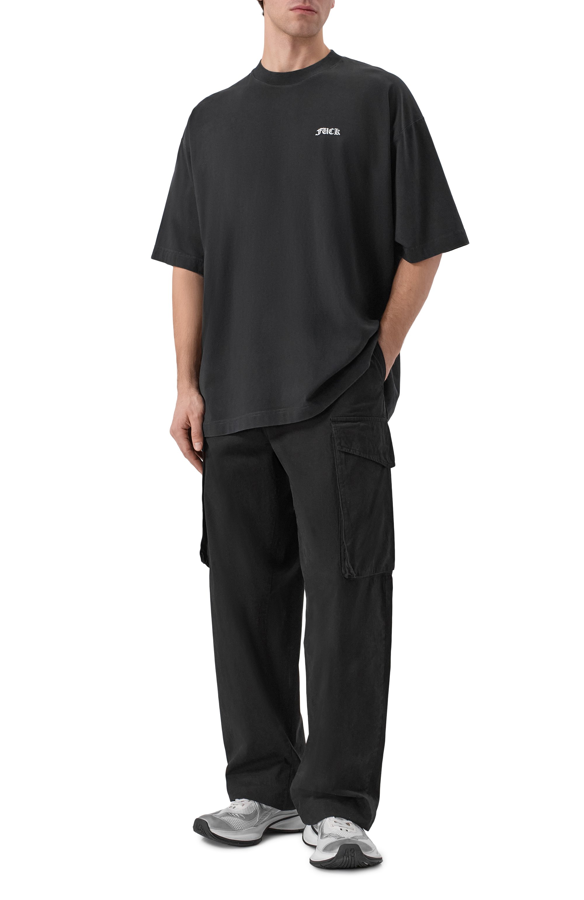 Хлопковая футболка VETEMENTS, арт. ME76TR189B/1200 LIGHT JERSEY, фото 2