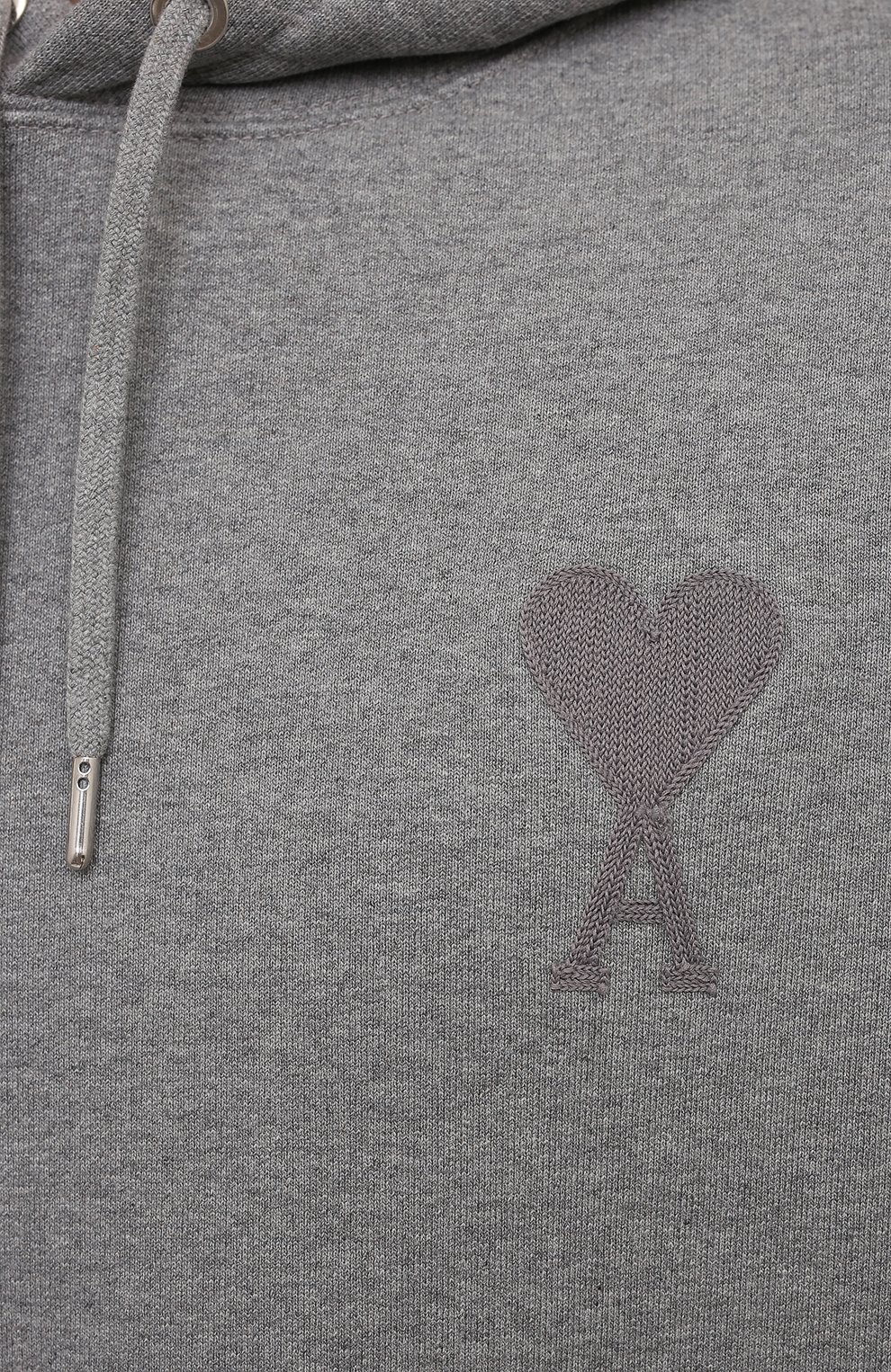 Хлопковое худи AMI, арт. E21HJ058.747, фото 5