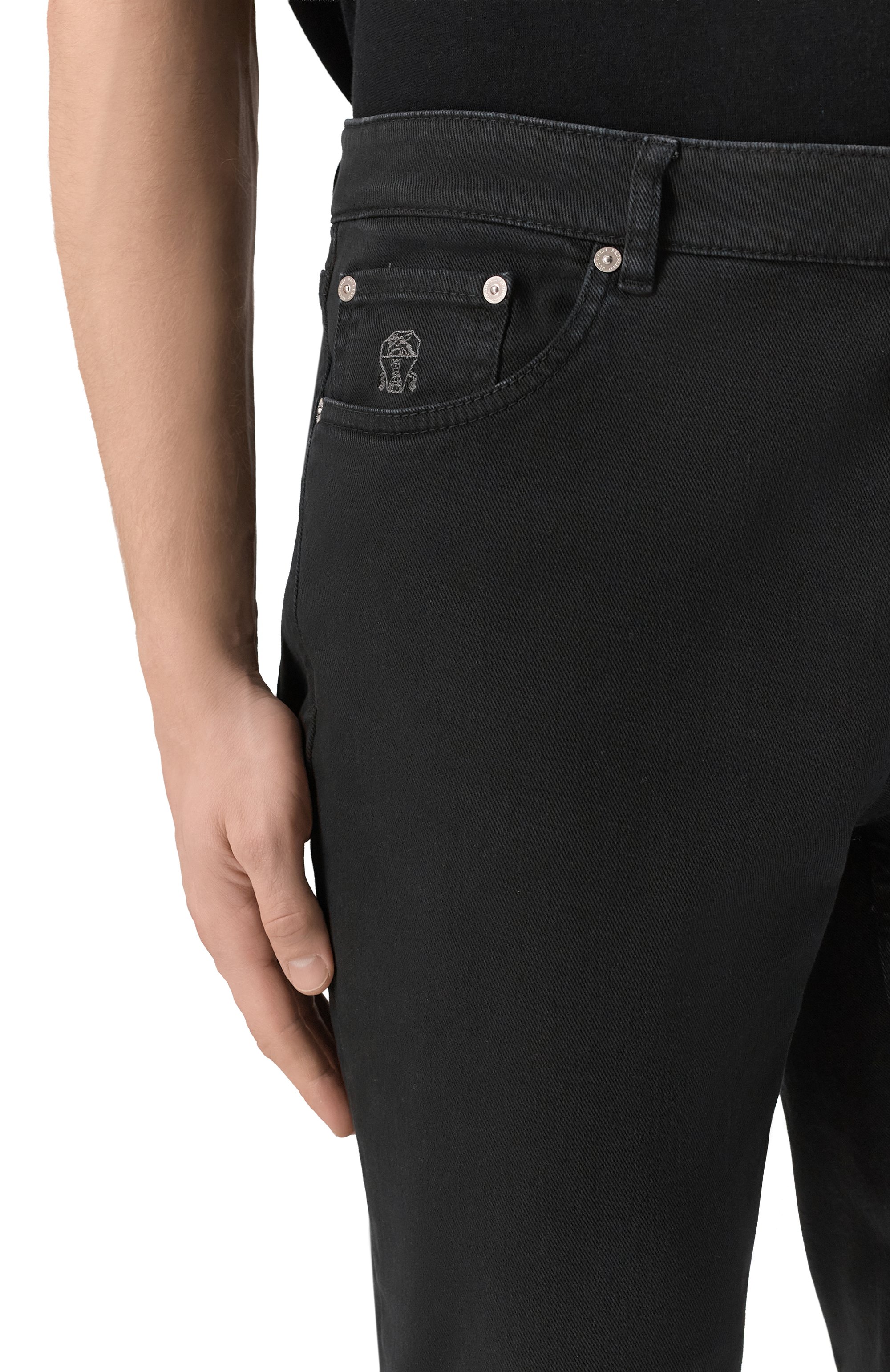 Джинсы traditional fit BRUNELLO CUCINELLI, арт. M277UD3210, фото 5