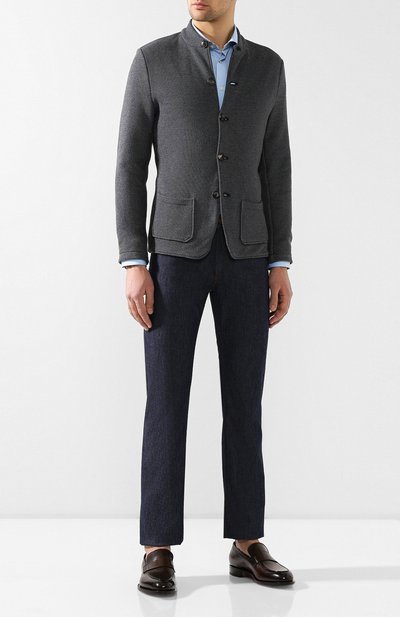 Джинсы прямого кроя GIORGIO ARMANI, арт. 3GSJ15/SD98Z, фото 2