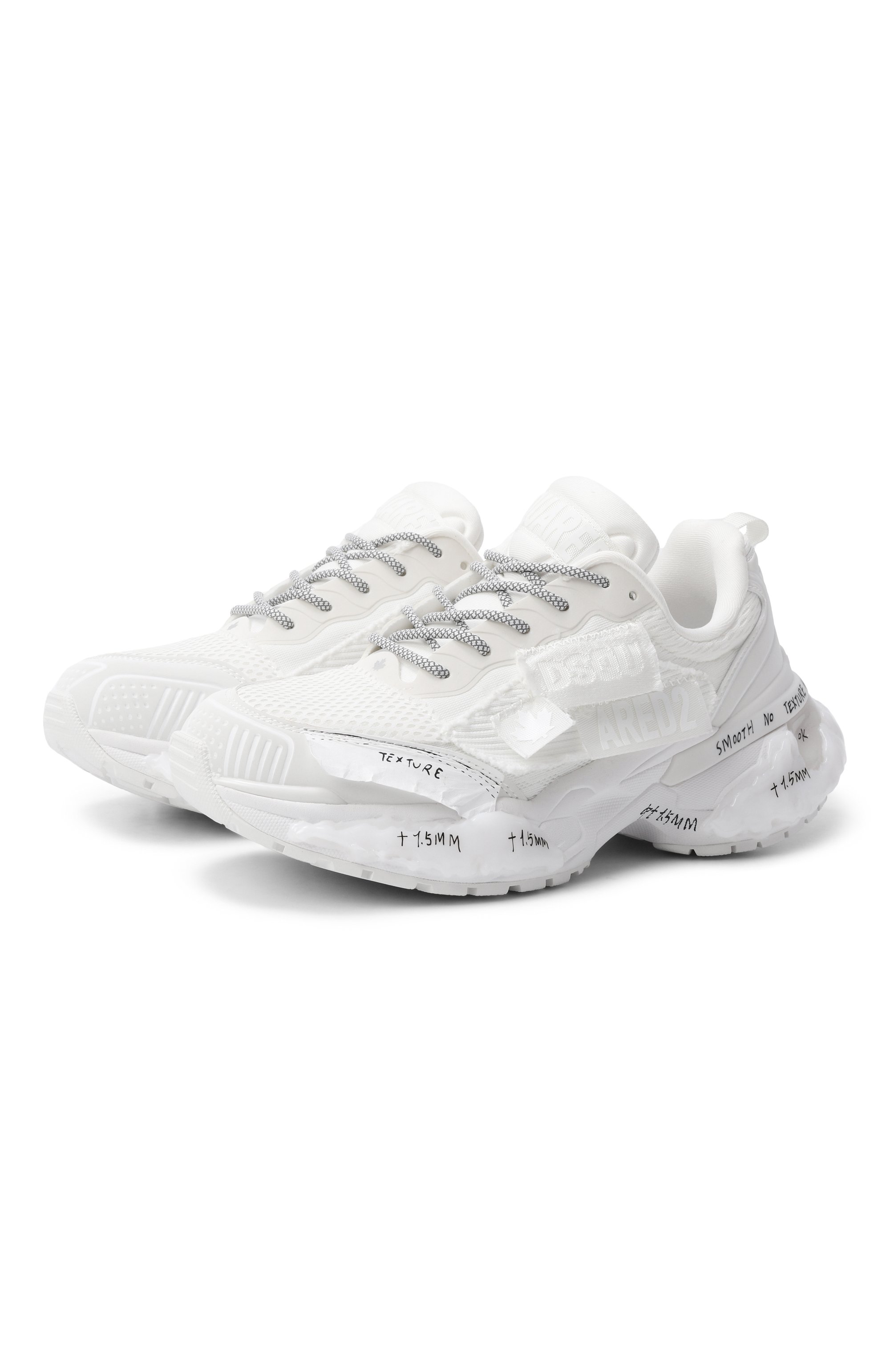 Текстильные кроссовки faster DSQUARED2, арт. SNM0461/35508740, фото 1