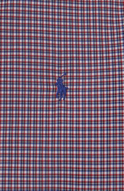 Хлопковая рубашка RALPH LAUREN бордового цвета по цене 9950 руб., арт. 323798996, фото 3 Хлопковая рубашка RALPH LAUREN, арт. 323798996, фото 3