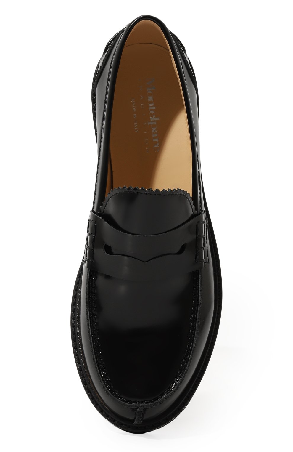 Кожаные пенни-лоферы MONTELPARE TRADITION, арт. MT19801/36-41, фото 3