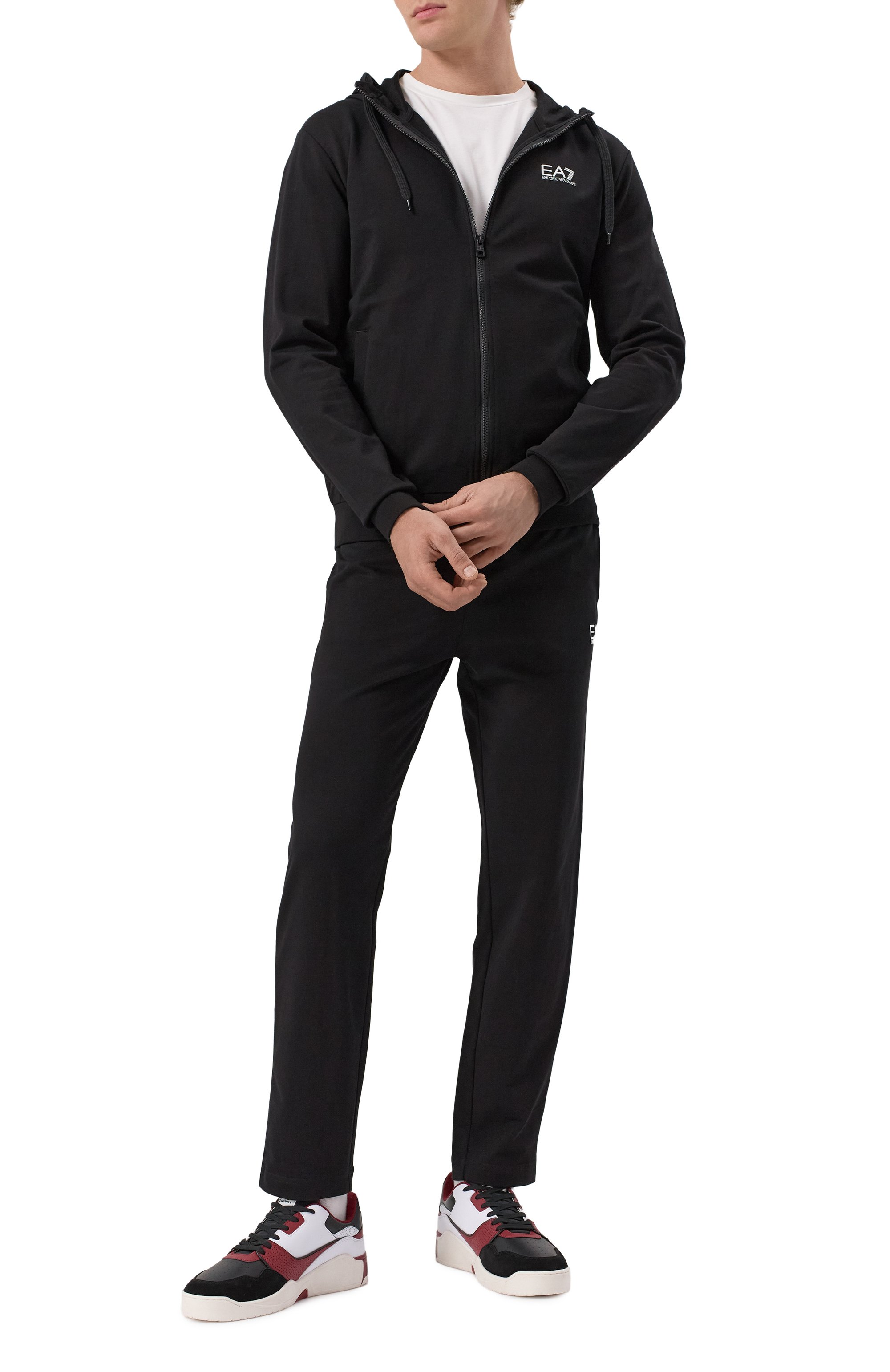 Хлопковый спортивный костюм EA7, арт. 8NPV62/PJVRZ, фото 1
