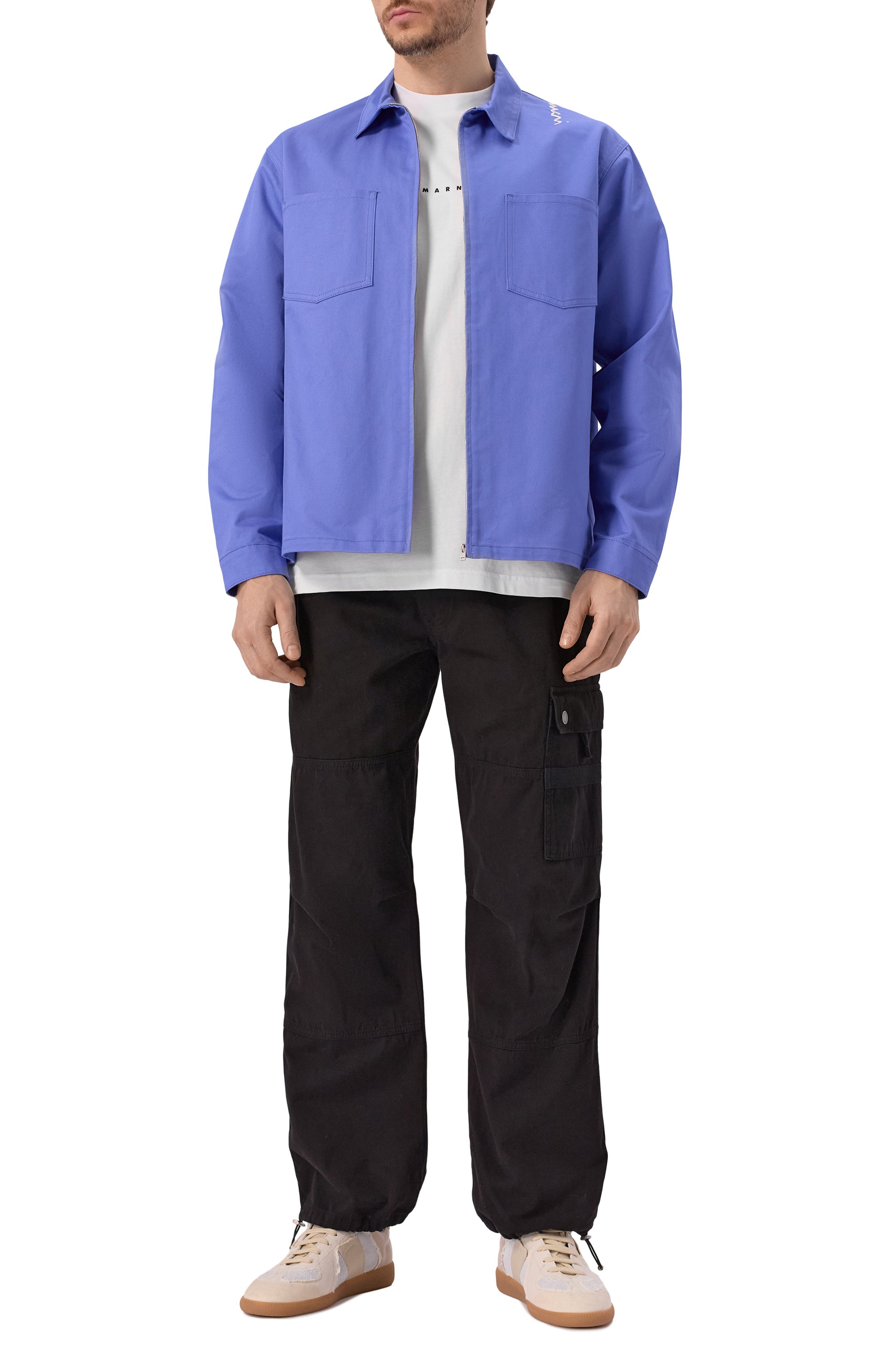 Хлопковая футболка MARNI, арт. HUMU0223P1/USCS87, фото 2