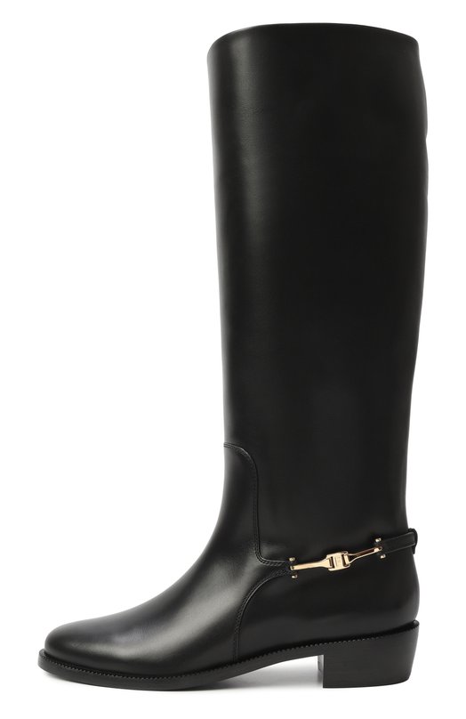 Кожаные сапоги Ferragamo 01K226/784901 Чёрный  01K226/784901 Фото 4