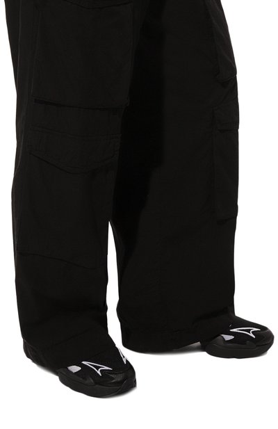 Текстильные кроссовки ren Y-3 черно-белого цвета по цене 54350 руб., арт. FX7255, фото 3 Текстильные кроссовки ren Y-3, арт. FX7255, фото 3