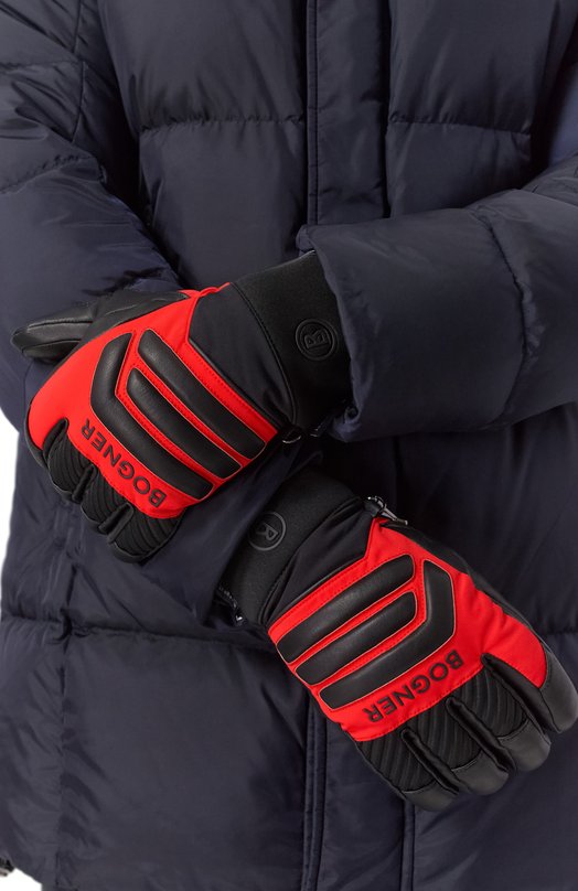 Утепленные перчатки Bogner 6597256 Красный  6597256 Фото 2