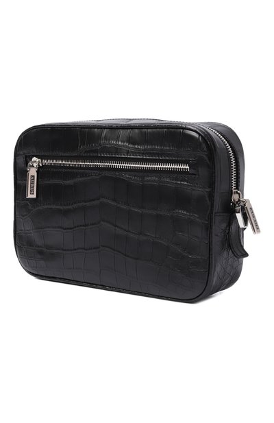 Кожаная борсетка из крокодила AURUS COLLECTION, арт. NS001BKS, фото 2