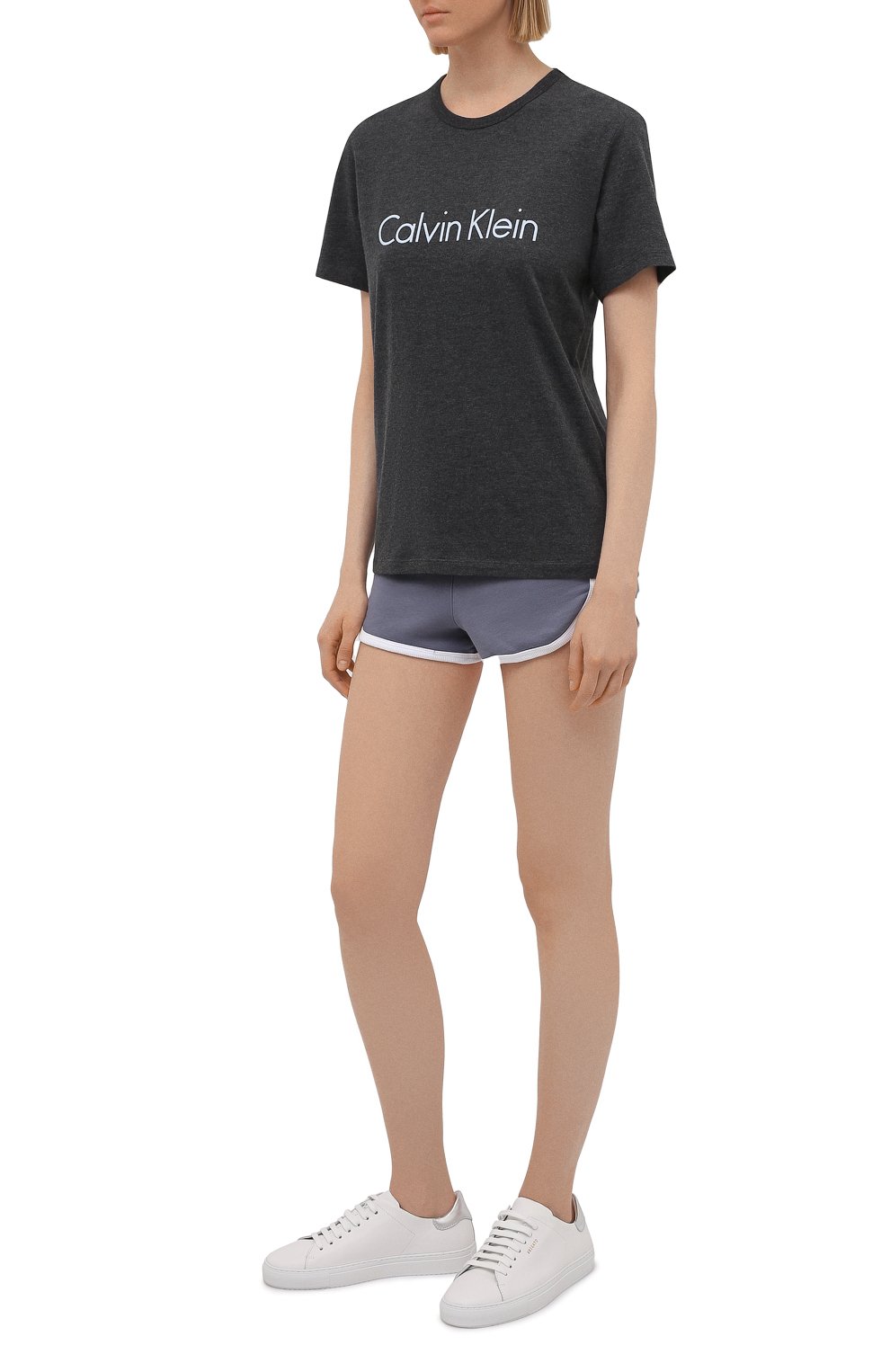 Хлопковая футболка CALVIN KLEIN, арт. QS6105E, фото 2