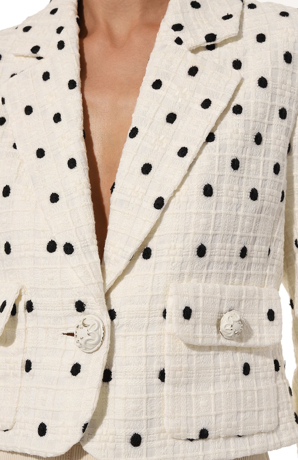 Твидовый жакет ELIE SAAB, арт. J0013N, фото 5