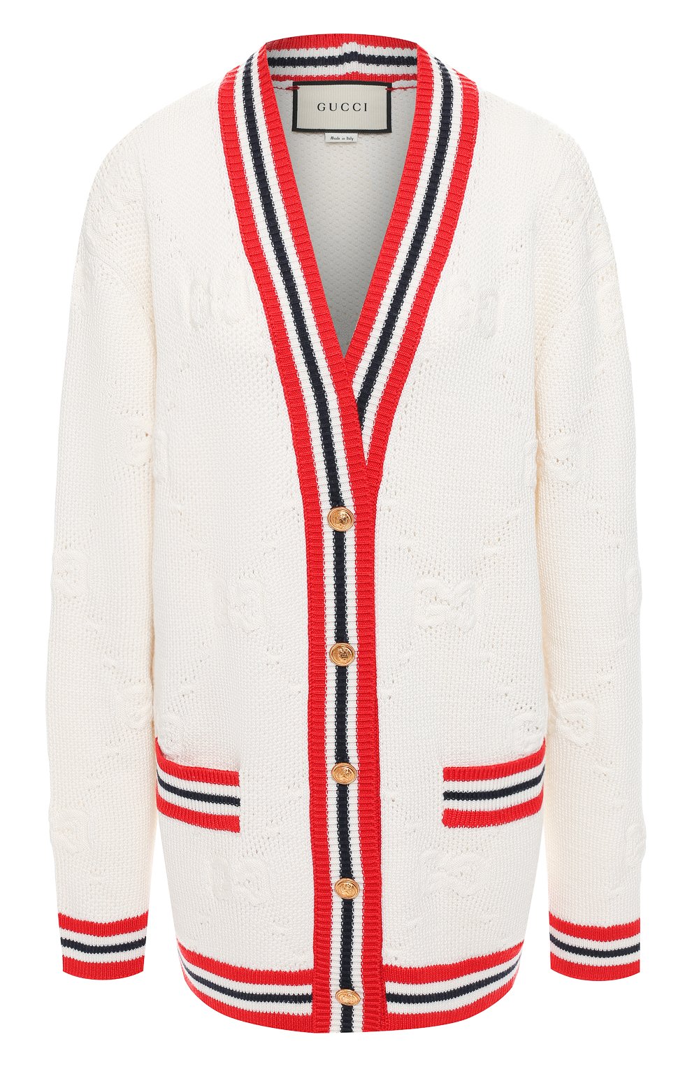 Кардиган из смеси шерсти и шелка GUCCI, арт. 574182/XKARR, фото 1
