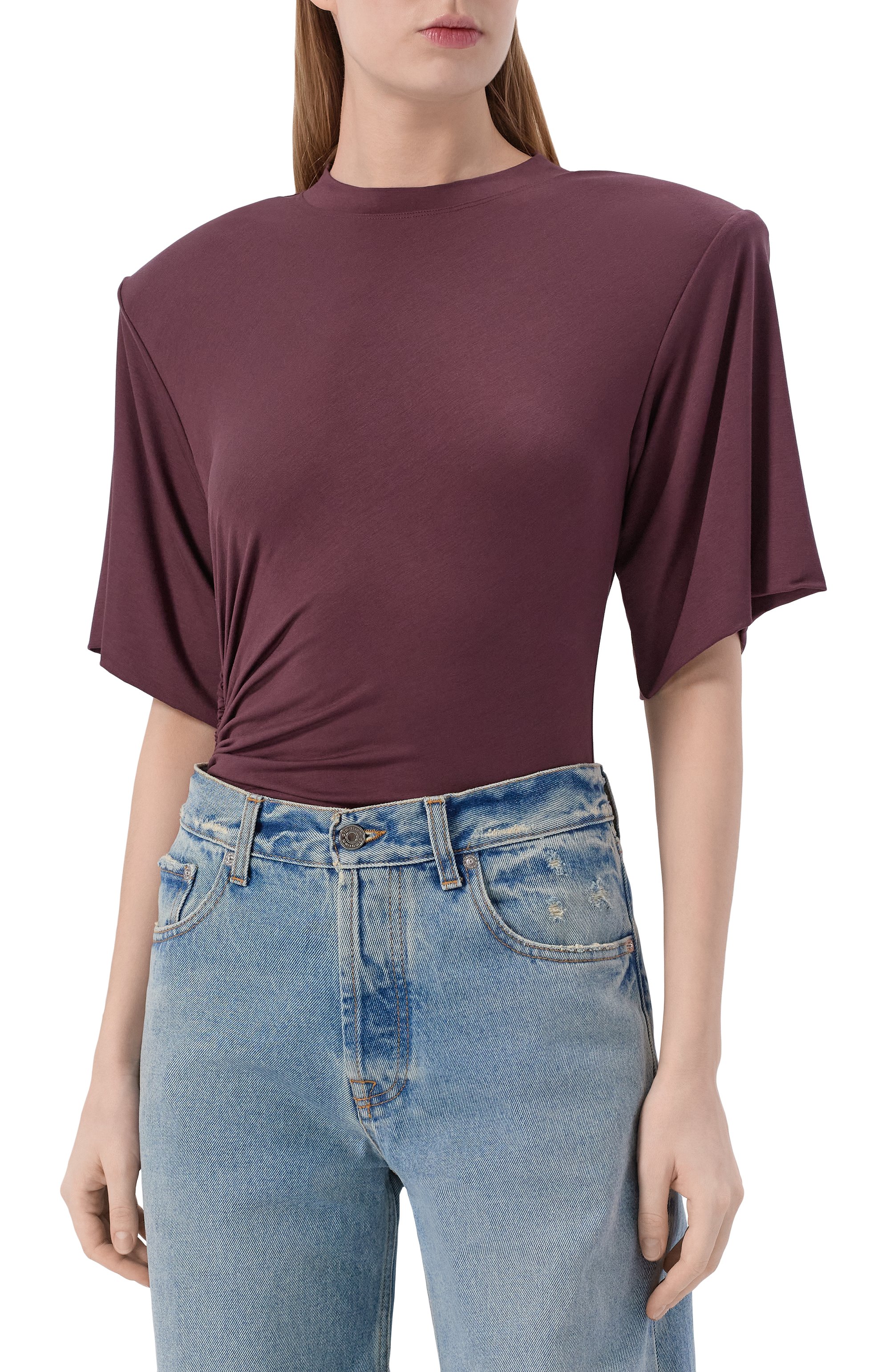 Боди из вискозы и ше лка THE ANDAMANE, арт. T190717A/TJV053, фото 3