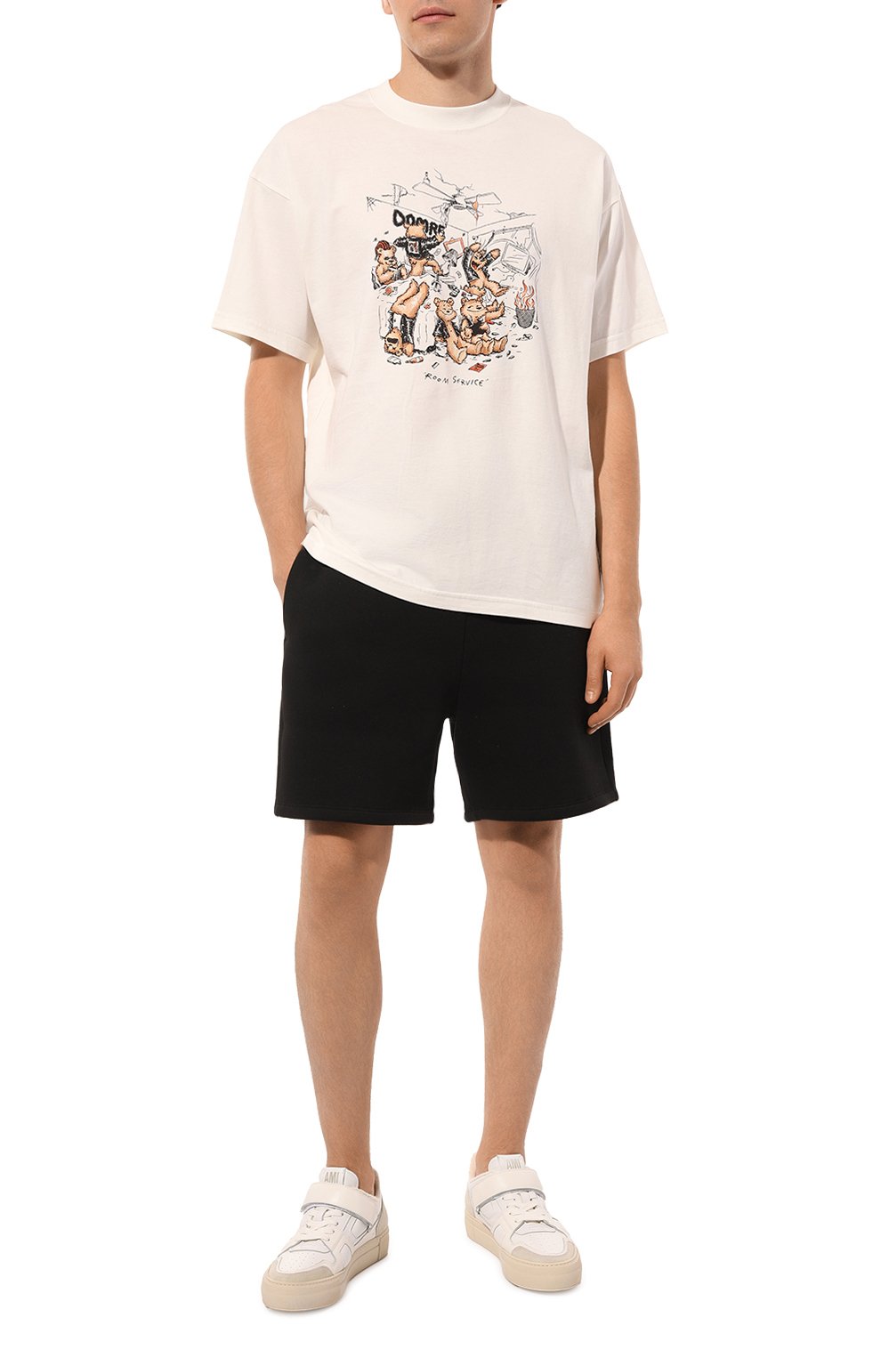 Хлопковая футболка DOMREBEL, арт. M R00M SERVICE/TSHIRT, фото 2