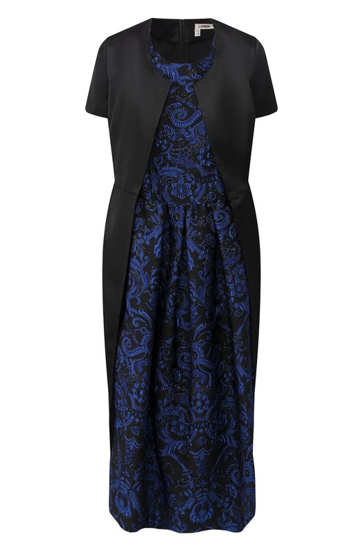 

Комбинированное платье Comme des Garcons, Чёрный