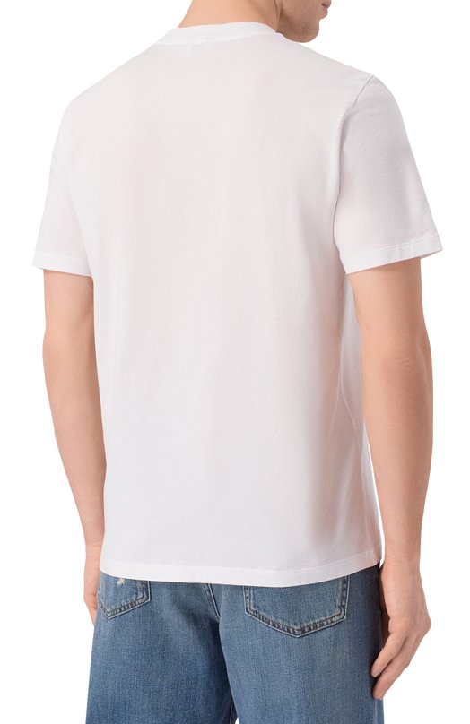 Хлопковая футболка Jacob Cohen JUM_40002 001 M4530 L1 Белый  JUM_40002 001 M4530 L1 Фото 4