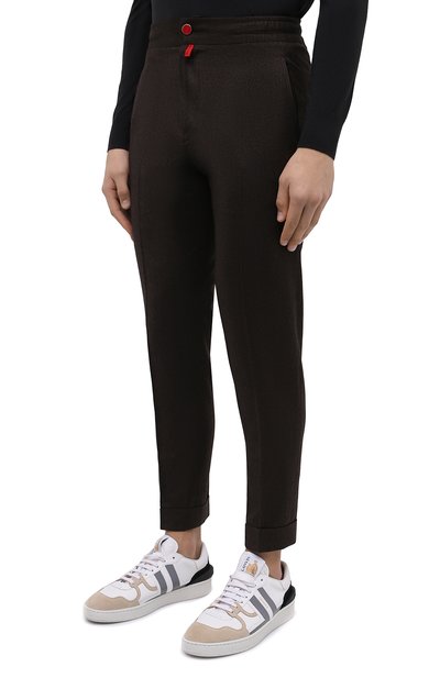 Брюки из шерсти и кашемира KITON, арт. UFPLACK0121A, фото 3